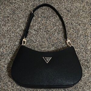 Guess Black Noelle shoulder purse